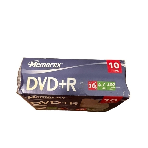 Memorex DVD+R 10 Pack Slim Jewel Cases - Picture 4 of 8